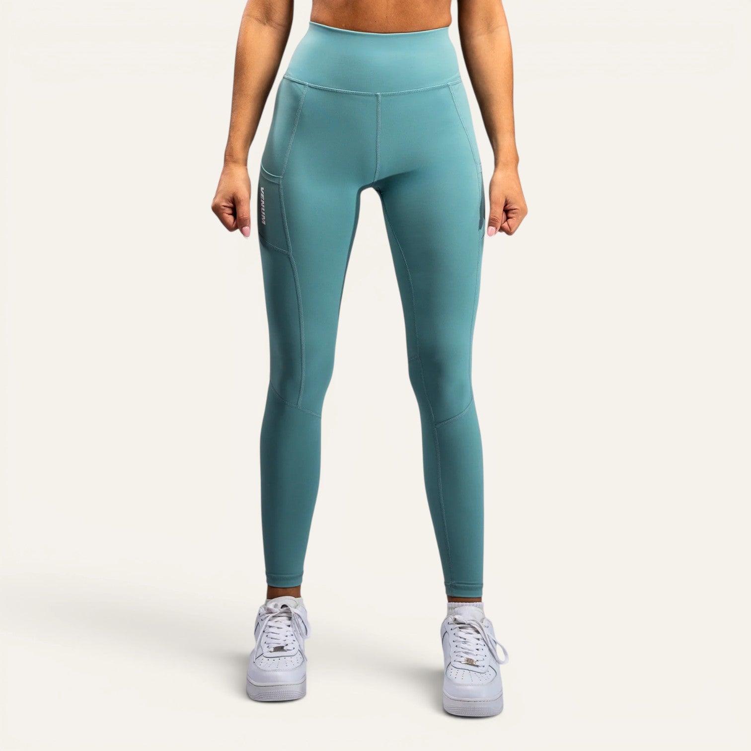 Venum Essential Performance Leggings Dame Aqua