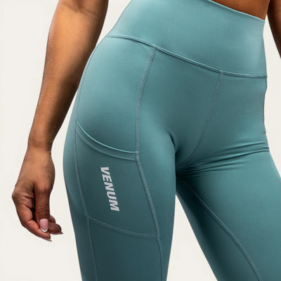 Venum Essential Performance Leggings Dame Aqua