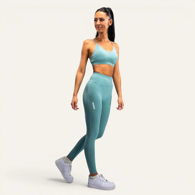 Venum Essential Performance Leggings Dame Aqua